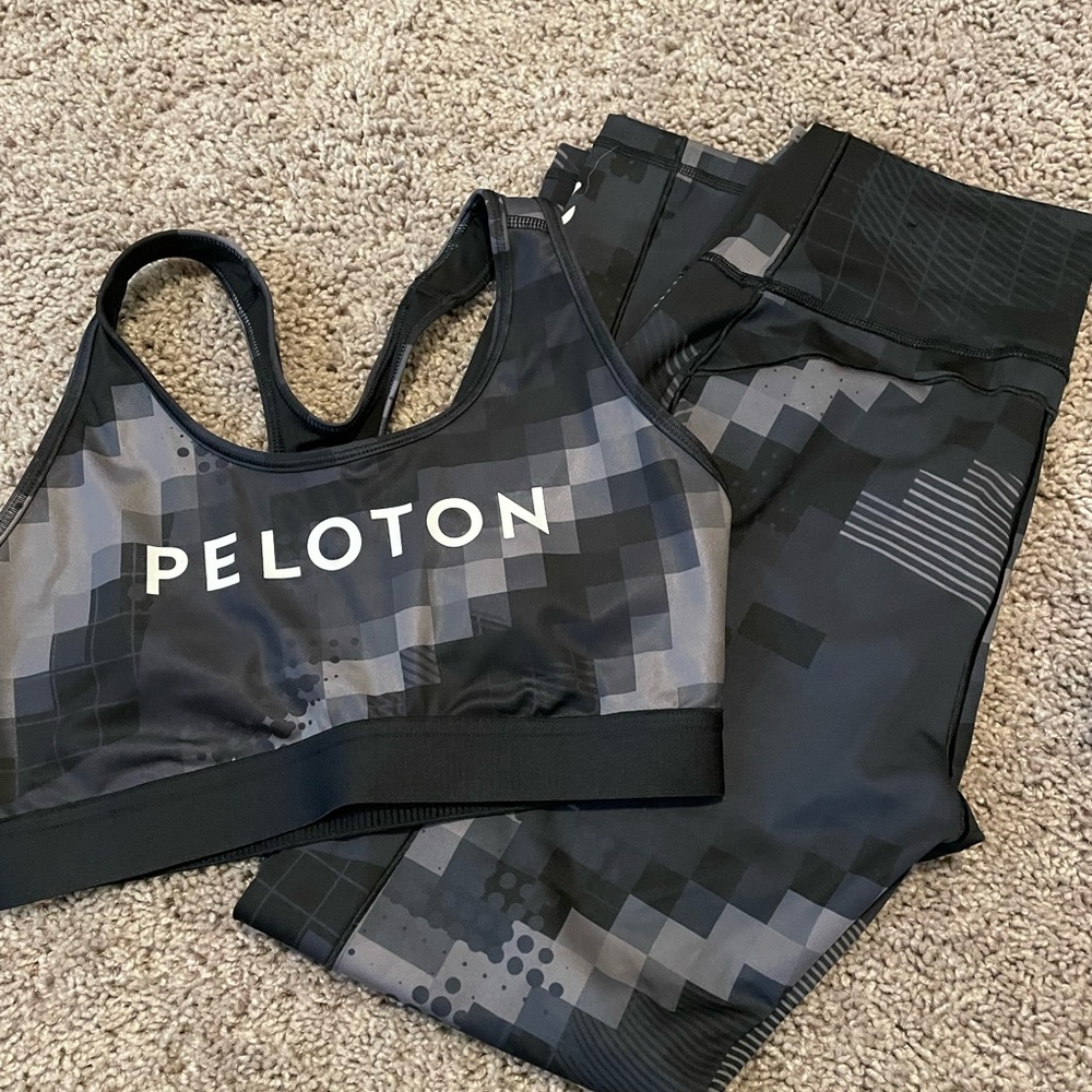 Peloton/Adidas Sports Bra and Leggings